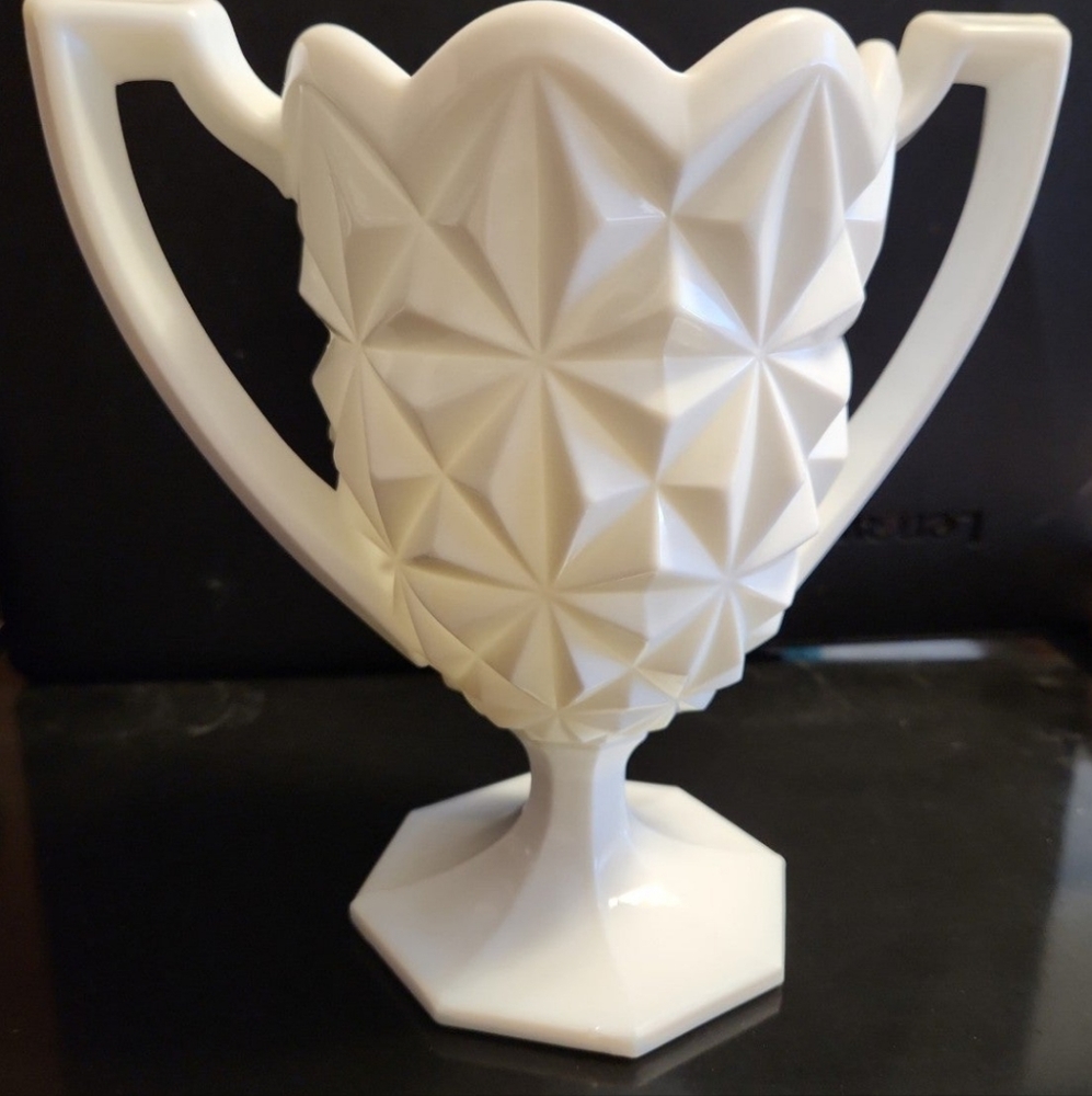 Vintage Milk Glass Vase